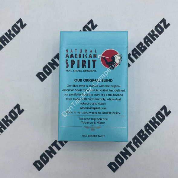 Сигареты American Spirit Full Bodied Taste Natural Tobacco Blue (USA)Оригинал Микс 