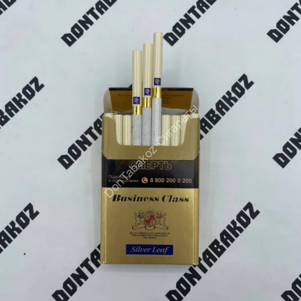 Сигареты Business Class Silver Leaf Nano Оптом 