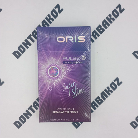 Сигареты Oris (Орис) Pulse Black Currant Super Slims Оптом 