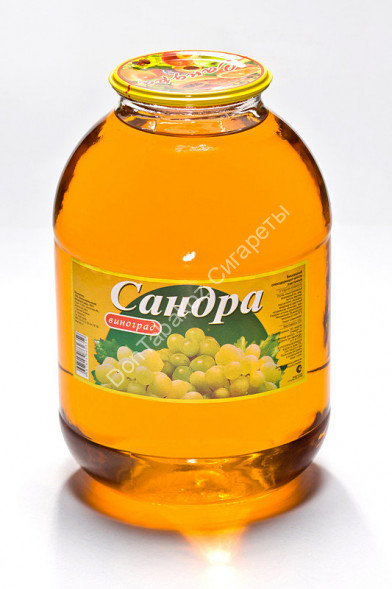 Напиток сокосодержащий Сандра виноград 3 л оптом 