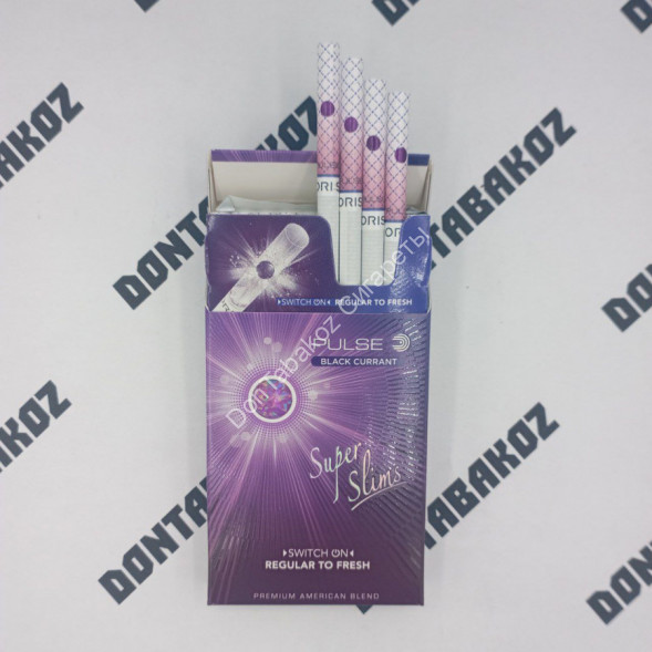 Сигареты Oris (Орис) Pulse Black Currant Super Slims Микс 