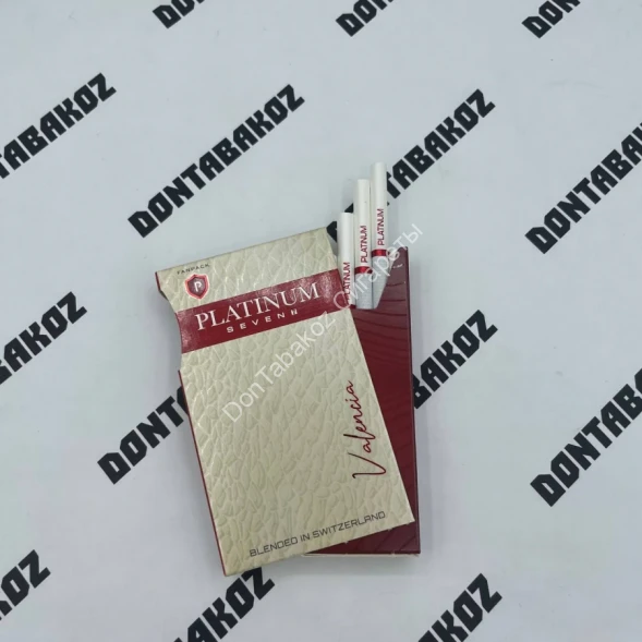 Сигареты Платинум Севен (Platinum Seven) Valencia Nano Микс 