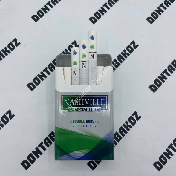 Сигареты Nashville Double Burst Mintberry Оптом 