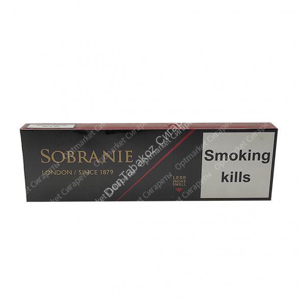 Сигареты Sobranie Black NANO оптом 
