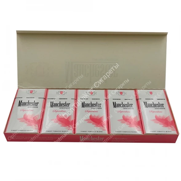 Сигареты Manchester (Манчестер) Pink Superslims оптом 
