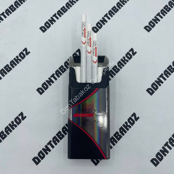 Сигареты Arizona Black 6 Slims Оптом 