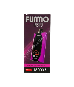 Электронная сигарета Fumo Inspo 18000 затяжек Виноградный Энергетик оптом  