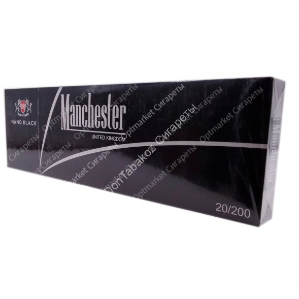 Сигареты Manchester (Манчестер) Nano Black оптом 