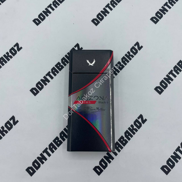 Сигареты Arizona Black 6 Slims Микс 