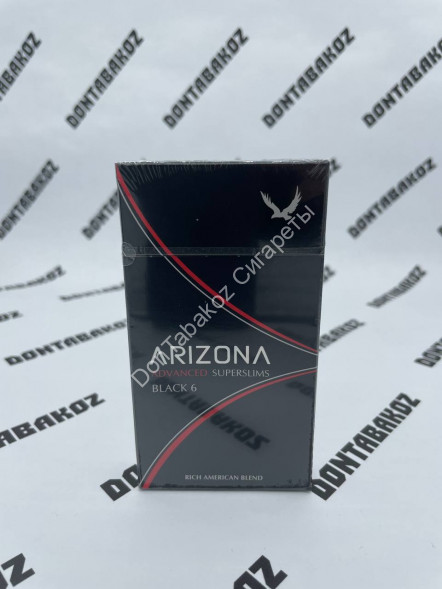 Сигареты Arizona Advanced Superslims Black 6 Микс 