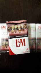 Сигареты L&M Red фильтр мундштук оптом