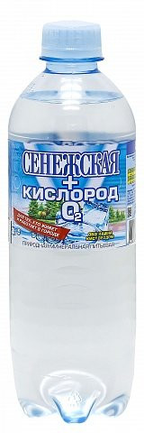 Вода минеральная Сенежская + Кислород газированная 0,5 л оптом 