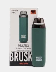 Под система Brusko Minican 3 700 mAh Тёмно зелёный оптом