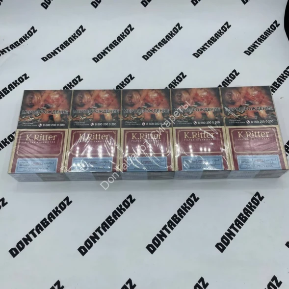 Сигареты K.Ritter Cherry Flavour Super Slim Оптом 