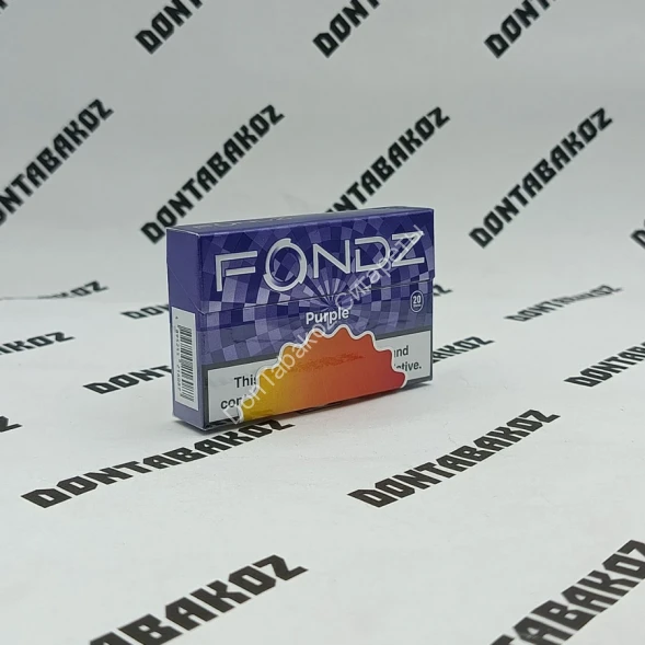 Стики табачные Стики Fondz Purple (Табак с лесными ягодами и ментолом) Китай оптом 