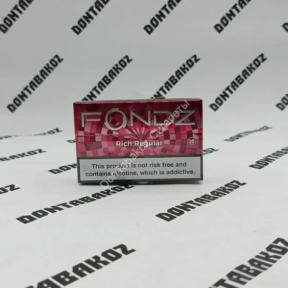 Стики табачные Стики Fondz Rich regular (Классический табак) Китай оптом 