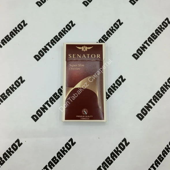 Сигареты Senator Chocolate Superslim (Сенатор Шоколад Суперслим) оптом 