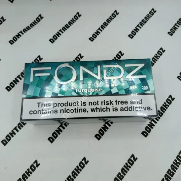 Стики табачные Стики Fondz Turquoise (Табак с ментолом) Китай оптом 