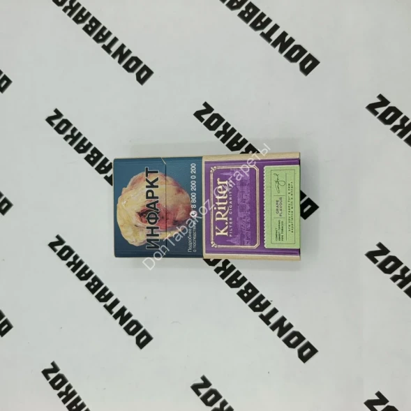 Сигареты К.Риттер Компакт Виноград (K.Ritter grape flavour) оптом 