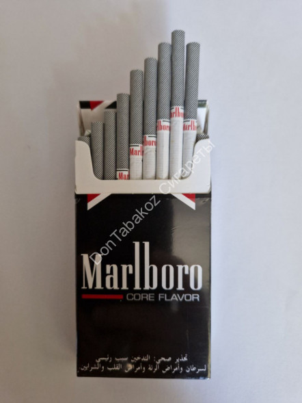 Сигареты Мальборо (Marlboro) Black Super Slims оптом 