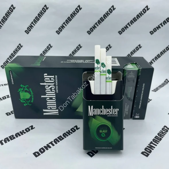 Сигареты Manchester (Манчестер) Green Blast Микс 