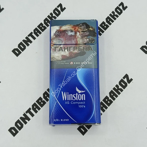 Сигареты Winston XS Compact 100's Blue (Винстон ХС Компакт 100) оптом 