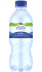 Вода питьевая Калинов Родник газированная 0,33 л оптом