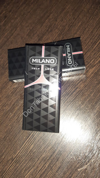 Сигареты Милано (Milano) Tech Lock BLACK Nano оптом 