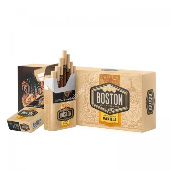 Сигареты Boston Vanilla KS Оригинал Микс 
