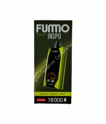 Электронная сигарета Fumo Inspo 18000 затяжек Мохито Лимон Мята оптом       