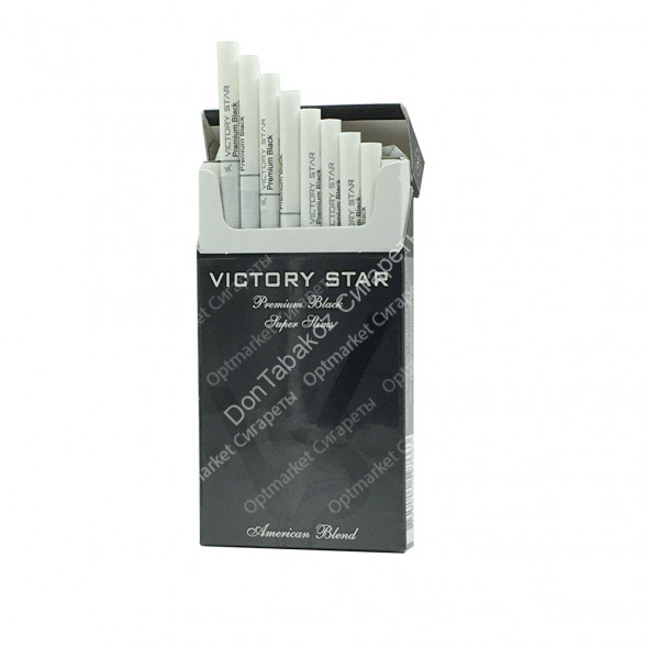 Сигареты Виктори Стар (Victory Star) Premium Black оптом 